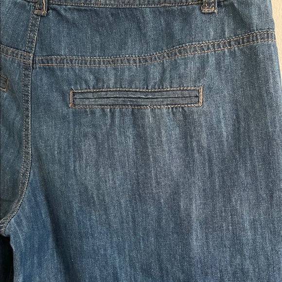 Low rise wide leg denim - Picture 7 of 8